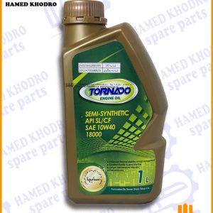 روغن موتور یک لیتری ۱۰w۴۰- تورنادو سایپا یدک